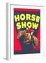 Horse Show Poster-null-Framed Art Print