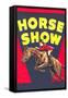 Horse Show Poster-null-Framed Stretched Canvas