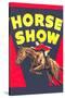 Horse Show Poster-null-Stretched Canvas