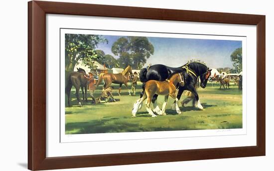 Horse Show-Frank Wootton-Framed Limited Edition