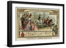 Horse Show-null-Framed Giclee Print