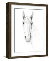 Horse Sketch-Avery Tillmon-Framed Art Print