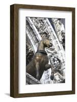 Horse Statue on San Marco, Venice, Italy-Terry Eggers-Framed Photographic Print