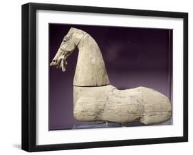 Horse Statue-null-Framed Giclee Print