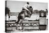 Horse Theme: Jockeys, Horse Races, Speed.-prometeus-Stretched Canvas