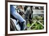 Horse Theme: Jockeys, Horse Races, Speed.-prometeus-Framed Photographic Print