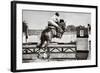 Horse Theme: Jockeys, Horse Races, Speed.-prometeus-Framed Photographic Print