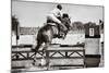 Horse Theme: Jockeys, Horse Races, Speed.-prometeus-Mounted Photographic Print