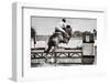 Horse Theme: Jockeys, Horse Races, Speed.-prometeus-Framed Photographic Print