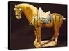 Horse, Three-Colour Ceramic Statue, China, Tang Dynasty, 7th Century-null-Stretched Canvas