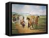 Horse Throwing-Ernesto Icaza-Framed Stretched Canvas