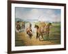 Horse Throwing-Ernesto Icaza-Framed Art Print