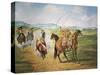 Horse Throwing-Ernesto Icaza-Stretched Canvas