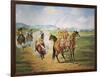 Horse Throwing-Ernesto Icaza-Framed Art Print