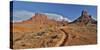 Horse trail leading into Professor Valley, Utah-Darrell Gulin-Stretched Canvas