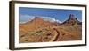 Horse trail leading into Professor Valley, Utah-Darrell Gulin-Framed Photographic Print