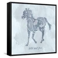 Horse Wild-Erin Clark-Framed Stretched Canvas
