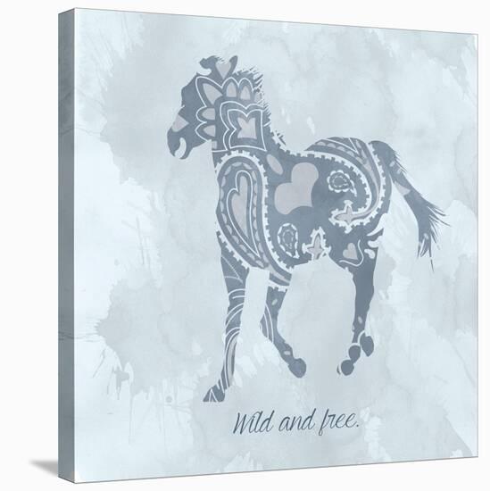 Horse Wild-Erin Clark-Stretched Canvas