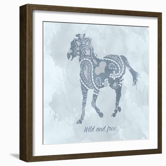 Horse Wild-Erin Clark-Framed Giclee Print