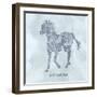 Horse Wild-Erin Clark-Framed Giclee Print