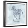 Horse Wild-Erin Clark-Framed Giclee Print