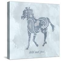 Horse Wild-Erin Clark-Stretched Canvas