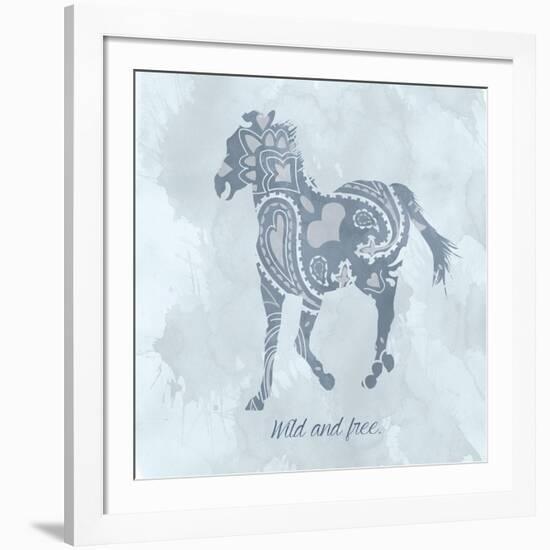 Horse Wild-Erin Clark-Framed Giclee Print