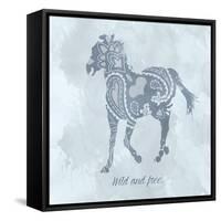 Horse Wild-Erin Clark-Framed Stretched Canvas