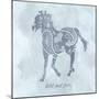 Horse Wild-Erin Clark-Mounted Premium Giclee Print