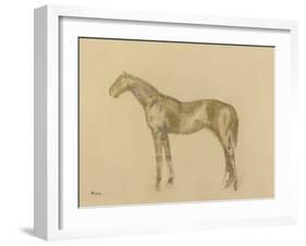 Horse-Edgar Degas-Framed Giclee Print