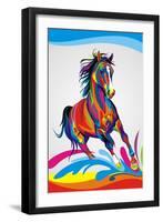 Horse-Bob Weer-Framed Giclee Print