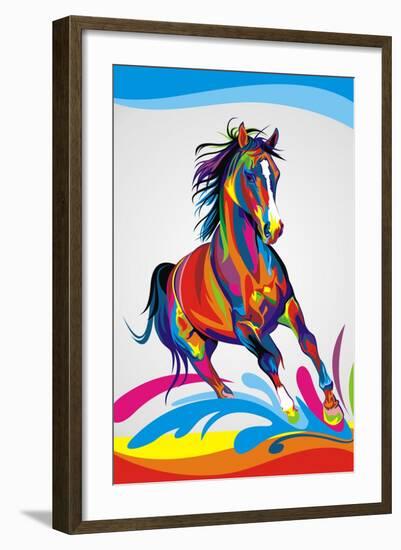 Horse-Bob Weer-Framed Giclee Print