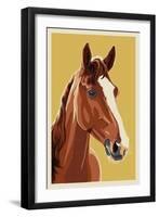 Horse-Lantern Press-Framed Art Print