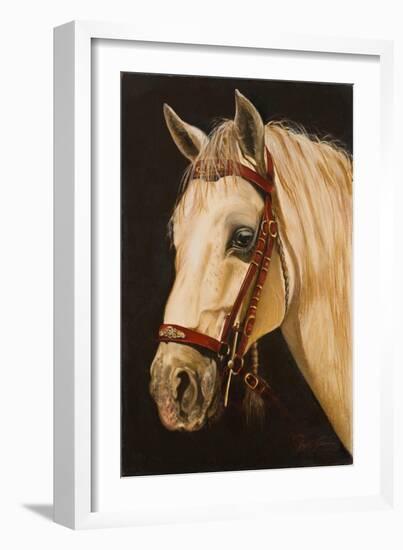 Horse-Nelly Arenas-Framed Art Print
