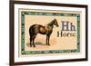 Horse-null-Framed Premium Giclee Print