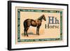 Horse-null-Framed Art Print