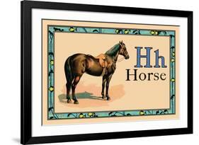 Horse-null-Framed Art Print