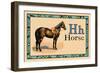 Horse-null-Framed Art Print