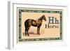 Horse-null-Framed Art Print