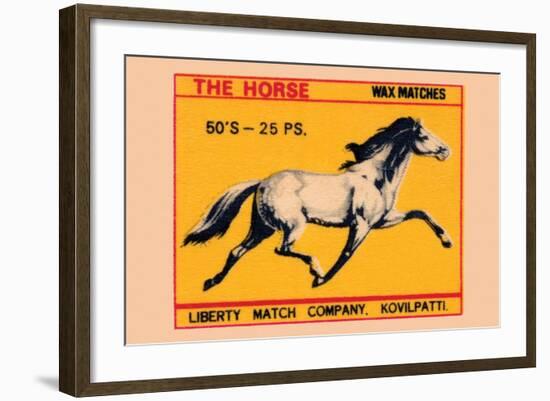 Horse-null-Framed Art Print