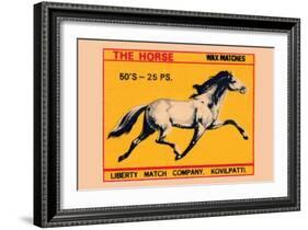 Horse-null-Framed Art Print