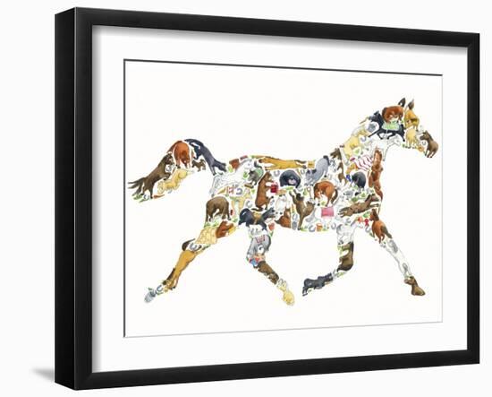 Horse-Louise Tate-Framed Giclee Print