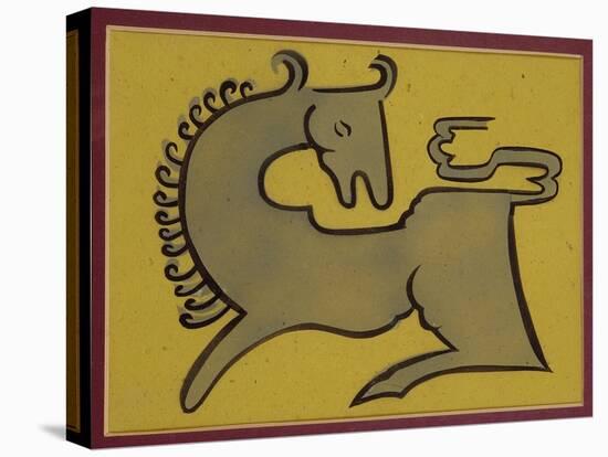 Horse-Henri Gaudier-brzeska-Stretched Canvas