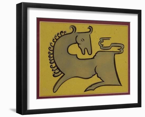 Horse-Henri Gaudier-brzeska-Framed Giclee Print