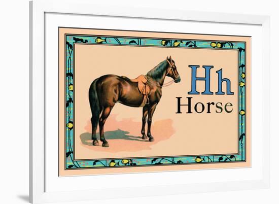 Horse-null-Framed Art Print