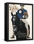 Horseback Rider Advertising Shoe Polish-null-Framed Stretched Canvas