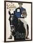 Horseback Rider Advertising Shoe Polish-null-Framed Premium Giclee Print