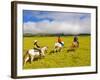 Horseback Riding at Parker Ranch, the Big Island, Hawaii, United States of America, North America-Michael DeFreitas-Framed Photographic Print