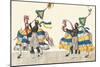 Horseback Riding On The Continents-Asia-Description Eight Festivities Held During Games-null-Mounted Art Print