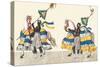 Horseback Riding On The Continents-Asia-Description Eight Festivities Held During Games-null-Stretched Canvas